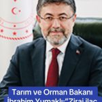 Tarım ve Orman Bakanı İbrahim Yumaklı: “Zirai ilaçlar reçete ile satılacak”