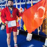 Türkiye Sambo Milli Takım sporcusu Baki Şahin Avrupa üçüncüsü